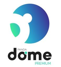 the logo for panda dome premium