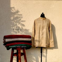 Shop our beautiful store at www.VedahDesigns.com Khadi silk, custom-made men/ women jacket available with color options to choose from. It has two pockets & soft lining inside. Can be worn with trousers, pants, etc. If you want to see more jackets, please click the link below:- https://www.etsy.com/in-en/shop/VedahDesigns?ref=seller-platform-mcnav&search_query=jacket Check out more khadi silk fabrics for customization, please click the link below:- https://www.etsy.com/in-en/shop/VedahDesigns?ref=seller-platform-mcnav&search_query=khadi+silk+fabrics We welcome wholesale orders as well. Follow me on social media to get regular updates on new products & discount offers:- https://www.facebook.com/VedahDesign https://www.instagram.com/vedahdesigns https://twitter.com/VedahDesigns https://in.pi Khadi Fabric, Silk Fabrics, Women Jacket, Trousers Pants, Discount Offer, Red Stripe, Handmade Business, Pin Tucks, Sewing Fabric