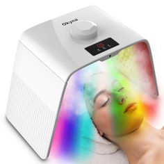 PRICES MAY VARY. 【Spray Type】The facial LED light incorporates a spray design, add pure water and click on the spray mode, the device will automatically spray an extremely fine mist of water. 【7 Color LED Face Mask】The item with seven different color light: red, blue, green, yellow, cyan, purple and white. Each different colour of light has unique benefits for your skin. 【Skin Care at Home】With a recommended frequency of 2-3 times per week and each session lasting 10-20 minutes. 【Easy to Use】Thi Facial Led Mask, Skin Care At Home, Led Beauty, Led Face Mask, Salon Beauty, Shopping Coupons, Beauty Equipment, Facial Toner, Light Therapy