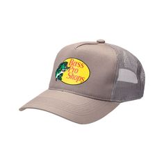 Your young outdoor enthusiast will love our bright, outdoorsy Bass Pro Shops Logo Mesh Cap for Kids. Featuring a bold Bass Pro Shops leaping-bass logo on the front, this comfortable kids' cap has an adjustable closure for a custom fit and a mesh back to increase airflow. This Bass Pro kids' hat makes a great gift or Bass Pro souvenir. Imported.   BPS logo on front  Twill front with mesh back  Adjustable closure Outdoor Snapback Trucker Hat With Custom Logo, Custom Logo Trucker Hat For Outdoor, Mesh Trucker Baseball Cap For Outdoor Activities, Mesh Trucker Cap For Outdoor Activities, Mesh Trucker Hat For Outdoor Activities, Breathable Mesh Trucker Baseball Cap For Outdoor, Outdoor Mesh Hat With Logo Patch, Sporty Outdoor Trucker Hat With Logo Patch, Sporty Trucker Hat With Logo Patch For Outdoor