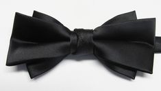 "Beautiful pre-tied and adjustable double tiered banded bow tie. Will adjust from 13\" through 20\" neck. Bow dimensions 2.5\" x 4.5\". Bow tie  Always made by hand and to your special order. Weddings and groups are welcome." Adjustable Butterfly Knot Bow Tie For Black Tie Events, Classic Bow With Ribbon, Adjustable Classic Bow Tie For Party, Adjustable Decorative Bow For Black Tie Events, Adjustable Bow Tie For Black Tie Events, Classic Butterfly Knot Bow Tie For Party, Adjustable Butterfly Knot Bow Tie For Party, Adjustable Butterfly Knot Ties For Parties, Classic Ribbon Bow Tie For Party