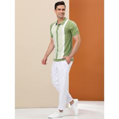 The color block design of the short sleeves t-shirts are unique and fashionable. You can match the color block polo shirts with trousers, pants and jeans for a daily youthful style. Suitable for college, hang out, work, date and everyday wear. Perfect gift for your loved one i.e. father, boyfriend, husband, son or colleague. Summer Cotton Color Block Polo Shirt, Summer Color Block Cotton Polo Shirt, Summer Short Sleeve Color Block Polo Shirt, Summer Color Block Short Sleeve Polo Shirt, Casual Color Block Short Sleeve Polo Shirt, Mens Beach Shorts, Youthful Style, Sleeve Packaging, Men Beach