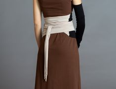 "See Obi Belt section for more colors: https://www.etsy.com/il-en/shop/MichalRomem?section_id=15871319&ref=shopsection_leftnav_7 ITEM This versatile dual-colored belt is a wonderful way to upgrade your casual days as you wrap yourself either above or below the waistline depending on your desired look. The stretchy cloth supports the belly without restricting any freedom of movement. Upgrade almost any garment with this one! The centerpiece is made of double-layered stretchy thick cotton fabric. Comfortable Chic Outfits, Black Desert, Comfortable Chic, Diy Bags Patterns, Free Sewing Pattern, Harem Pants Women, Women Waist, Cloth Belt, Work Clothing