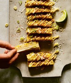 Japanese Street Corn Recipe - PureWow Japanese Spices, Summer Appetizers, Weekend Recipe, Street Corn Recipe, Bbq Side Dishes, Watermelon And Feta, Corn Recipe, 20 Minute Recipes, Summer Meals