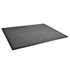 a black mat is shown on a white background