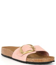 Madrid Big Buckle, Birkenstock Madrid Big Buckle, Flat Mules, Fancy Shoes, Birkenstock Madrid, Slides Sandals, Comfortable Sandals, Casual Sandals, Dillard's