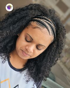 Curly Hair Sew In, Hair Braid Patterns, Short Box Braids Hairstyles, Feed In Braids Hairstyles, Quick Natural Hair Styles, Beautiful Braided Hair, Cute Braided Hairstyles, Braided Cornrow Hairstyles, Natural Curls Hairstyles