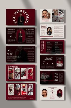 UGC PORTFOLIO TEMPLATE CHERRY - by Gi Colin | Poster design criativo, Ideias para portfólio, Ilustrações Portfolio Design Graphic Designers, Canva Presentation Template, Design Portfolio Layout, Ugc Portfolio Template, Canva Presentation, Marketing Portfolio, Mises En Page Design Graphique, Agency Portfolio, Graphic Design Portfolio Layout