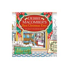 a christmas card with the words debie macomber's best christmas ever