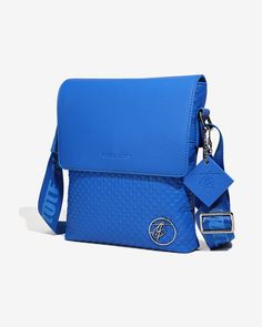 Stay organized and stylish with our Blue Bodega Crossbody Messenger Bag. This sleek bag features multiple compartments to keep all your essentials in place. Enjoy hands-free convenience with the comfortable crossbody design. Upgrade your everyday look with this versatile and functional bag. Rolling Duffle Bag, Nylon Travel Bag, Suitcase Set, Duffle Bag Travel, Clutch Pouch, Leather Weaving, Crossbody Messenger Bag, Stay Organized, Kids Backpacks