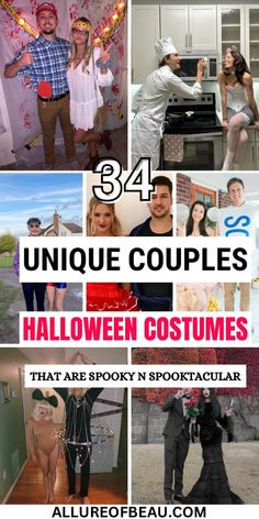 unique couples halloween costumes that are spooky'n spooktaculare