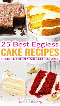 the 25 best eggless cake recipes including homemade eggless cakes and cupcakes