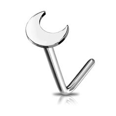 Moon Nose Stud, Nose Studs, Moon Shape, The Embrace, Wound Healing, Moon Shapes, Nose Stud, Nose Rings, Facial Features