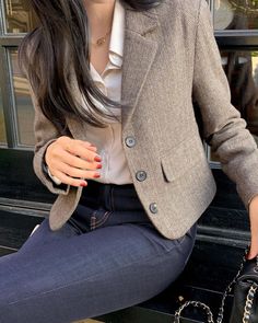 Vanessa Mazur, Stylish Office Wear, Korean Casual Outfits, Professional Office, Stylish Office, Woman Suit Fashion