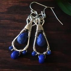 Temple Tree Pendulum Dangle Earrings in Bronze - Green Onyx – Heart in Hawaii Jumka Earrings, Acrylic Nails Almond Shape, Lapis Lazuli Beads, Almond Acrylic Nails, Blue Lapis Lazuli, Artist Gifts, Blue Lapis, Green Onyx, Wire Earrings