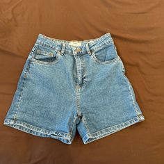 Size 6, No Damage, Washed Once But Never Worn Shorts Denim, Fashion Wear, Cotton On, Blue Shorts, Dream Wardrobe, Jean Shorts, Favorite Outfit, Denim Shorts, Color Blue