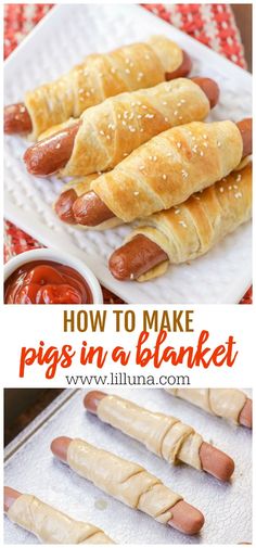 how to make pigs in a blanket