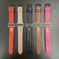 Premium Leather Construction: The LV Apple Watch band is crafted from high-quality leather, ensuring a luxurious feel and exceptional durability. The premium material provides a sophisticated upgrade to your Apple Watch. 3D Embossed Monogram Design: Featuring a 3D embossed monogram pattern, the band showcases the iconic Louis Vuitton design. This textured detail adds depth and visual interest, making it a stylish accessory. Elegant Metal Logo Accent: Adorned with a sleek metal Louis Vuitton logo, the band highlights the brand's prestigious heritage. The metallic accent enhances the overall look, adding a touch of elegance and sophistication. Comfortable and Adjustable Fit: Designed with multiple adjustable holes, the band ensures a secure and comfortable fit for various wrist sizes. The le Best Apple Watch, Buy Louis Vuitton, Luxury Phone Case, Apple Watch Models, Monogram Design, Monogrammed Leather, Apple Watch Strap, Metal Logo, Apple Watch Band