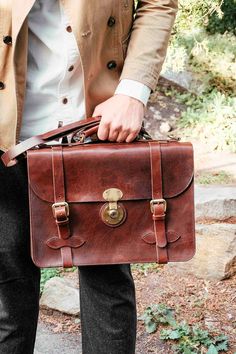 Brown Leather Churchill Briefcase,Handmade men Briefcase,Leather office bag,Handmade messenger bag gift,Leather messenger bag,Messenger Luxury Designer Textured Leather Briefcase, Classic Everyday Carry Saddle Shoulder Bag, Classic Shoulder Saddle Bag For Everyday Carry, Classic Saddle Shoulder Bag For Everyday Carry, Classic Waxed Finish Satchel For Office, Classic Waxed Finish Office Satchel, Classic Satchel Saddle Bag With Smooth Grain, Classic Saddle Bag Satchel With Smooth Grain, Classic Business Saddle Bag In Smooth Leather