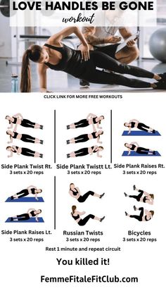 a poster with instructions on how to do the back stretch