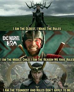 the avengers meme has been made to look like they're from thor and loki