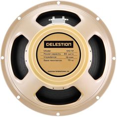 the celestion speaker is shown on a white background