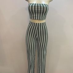 We Have All The Color’s And Size’s Fitted White Pants From Matching Set, Fitted White Pants As Part Of A Matching Set, White Fitted Pants Matching Set, Chic Striped Fitted Sets, Casual White High Waist Sets, Fitted White Two-piece Bottoms Set, White Fitted Two-piece Bottoms Set, White Fitted Two-piece Bottom Set, Tencel Pants