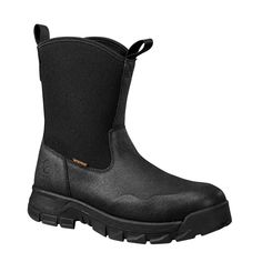 PRICES MAY VARY. Brown PU coated high abrasion leather with black neoprene. Steel Toe styles meet or exceed ASTM 2413-18 standards. Storm Defender Waterproof breathable membrane allows moisture to escape while keeping your feet dry. Cushion Comfort PU Insoles provide comfortable support and reduce foot fatigue. PU Strobel Pad and EVA Filler for added comfort and support. Carhartt Boots, Construction Boots, Industrial Boots, Wellington Boot, Men Carhartt, Wellington Boots, Safety Boots, Mens Shoes Boots, Carhartt Mens