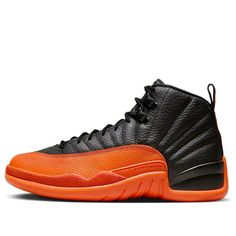 The Air Jordan 12 "Brilliant Orange" is a bold new colorway that celebrates women's basketball. This festive shoe is perfect for the upcoming WNBA All-Star Game, and it's sure to be a must-have for any fan of the game. Available now on KICKS CREW Sporty Air Jordan 4 Fade-resistant For Streetwear, Air Jordan 4 Mid-top For Sports, Orange Jordan Shoes For Streetwear, Sporty Custom Sneakers With Round Toe For Basketball, Sporty Custom Sneakers For Basketball, Sporty Orange Basketball Shoes For Streetwear, Jordan High-top Shoes With Boost Midsole For Sports, Fade-resistant High-top Air Jordan 4 For Sports, Durable High-top Air Jordan 4 For Sports