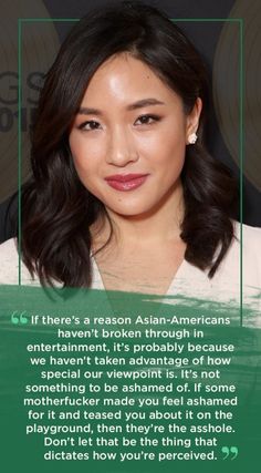 Wu taught us. #hairstyleasian Jessica Huang, Body Inclusivity, Makeup For Asian, Kickass Women, Fresh Off The Boat, Constance Wu, Korean Makeup Tutorials, Korean Eye Makeup