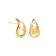 1.00 ct. t.w. White Topaz Teardrop Earrings in 18kt Gold Over Sterling | Ross-Simons Jewelry Infographic, Earrings Sparkle, Blue Topaz Jewelry, Trends 2025, Sunflower Pendant, Topaz Jewelry, Topaz Color, Natural Gold, Sparkle Earrings