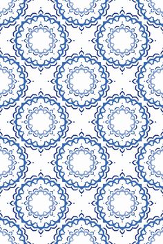 an abstract blue and white pattern