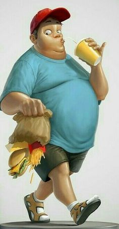 Fat Character, Art Test, Fat Man, Concept Art Character, Creative Pictures, Love Illustration, Character Design Animation