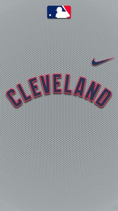 the cleveland indians logo is shown on a baseball jersey