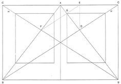 the diagram shows how to draw a rectangle in three different ways, including one diagonal line