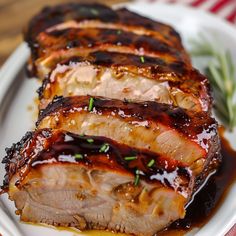 Old South Coco-Cola Pork Loin Old South Coca Cola Pork Tenderloin, Southern Pork Loin Recipes, Southern Style Coca Cola Pork Loin, Coke Pork Loin, Dr Pepper Pork Loin, Full Pork Loin Recipes, Old South Coca Cola Pork Loin Recipe, Pork Tenderloin Potatoes Crockpot, Old South Coca Cola Pork Loin