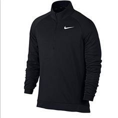 Nike Black Sweatshirt Top Men’s Medium Black Sports T-shirt, Black Moisture-wicking Winter Tops, Black Moisture-wicking Tops For Winter, Nike Black Sweatshirt For Sports, Nike Black Tops For Fall, Nike Black Sweatshirt, Red Nike Hoodie, Michigan Sweatshirt, Soccer Hoodies