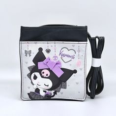 Super cute crossbody puse is great for daily use! Bag: 7” x 6.5” x 2” Strap: 28.5” 100% Authentic Cute Black Shoulder Bag With Mobile Phone Pocket, Cute Shoulder Bag With Adjustable Strap, Cute Crossbody Satchel For Daily Use, Cute Black Shoulder Bag With Detachable Strap, Cute Black Shoulder Bag With Adjustable Strap, Cute Crossbody Shoulder Bag For Travel, Cute Shoulder Bag With Cell Phone Pocket, Cute Everyday Bags With Cell Phone Pocket, Cute Bags With Cell Phone Pocket For Everyday