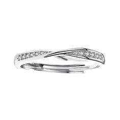 This absolutely stunning stackable eternity band is adorned with a glimmering set of delicately placed stones on a 925 sterling silver. The elegant and classic design will never go out of style. Whether it's weddings, engagements, parties, birthdays or everyday, this ring will make you look beautiful and always fashionable. Material: 925 sterling silver Floral Wedding Ring, Couple Rings, Eternity Band, 925 Silver Rings, Ear Studs, Eternity Bands, Go Out, Out Of Style, Classic Design