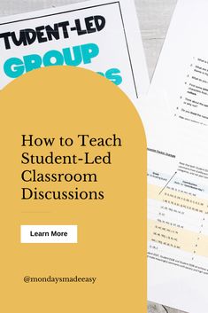 Boost student engagement with effective classroom discussion strategies! Discover how to foster peer-based learning and promote thoughtful dialogue in your lessons. These strategies will transform your classroom dynamics and support active student participation. Highschool English, High School English Lesson Plans, Discussion Strategies, High School English Lessons, High School Teachers, High School Reading, Socratic Seminar, Sentence Stems, English Lesson Plans