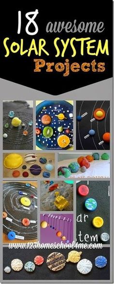 18 solar system projects for kids - These are such creative science projects for kids of all ages to explore planets, space, the sun and more! Solar System Project, Solar System Projects For Kids, Solar System Projects, Space Activities, Science Activity, Earth And Space Science, Science Projects For Kids, Space Projects, Homeschool Classroom