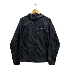 "Code : p/utc Vintage Columbia Windbreaker Men Black Jacket Large Columbia Usa Sportswear Company Jacket Sports Columbia Light Jacket Hoodie Embroidered  Size on Tag :  S Details Measurement  Arm Pit to Arm Pit : 19\"inches Back Collar to Hem : 27\"inches Condition :  Great Vintage Condition(Used Clothing).No Holes And No Stain.Please refer pictures detail.‼️" Vintage Columbia Jacket, Black Waterproof Track Jacket For Sports, Functional Black Hooded Jacket For Outdoor Activities, Black Functional Hooded Jacket For Outdoor Activities, Black Moisture-wicking Windbreaker For Outdoor Activities, Waterproof Long Sleeve Track Jacket For Hiking, Black Moisture-wicking Hooded Jacket For Outdoor, Black Moisture-wicking Windbreaker For Hiking, Nylon Long Sleeve Windbreaker For Hiking