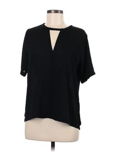 Lulus Short Sleeve Blouse Size: Medium Tops - used. 100% POLYESTER | Lulus Short Sleeve Blouse: Black Tops - Size Medium Lulus Black Handbag, Black Stretch Short Sleeve Blouse, Black Short Sleeve Formal Blouse, Black Chiffon Short Sleeve Blouse, Black Silk Short Sleeve Blouse, Black Padded Short Sleeve Blouse, Lulu Shorts, Blouse Black, Short Sleeve Blouse