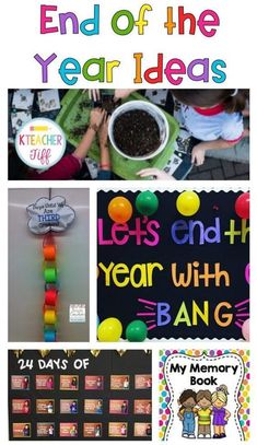 the end of the year ideas for kids