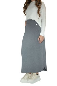 Maxi active skirt Gym skirt midi workout skirt Skirts With Leggings, Gym Skirt, Workout Skirt, Hiking Skirt, Fleece Skirt, Athletic Skirts, Under The Skirt, Pocket Skirt, Ankle Length Leggings