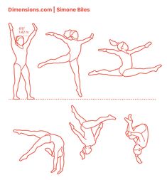 the instructions for how to do an acrobatic dance move in different positions