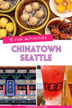 15 exciting activities and places to visit in Seattle's Chinatown district. Colorful Neighborhood, Visit Seattle, Harbor City, Pork Buns