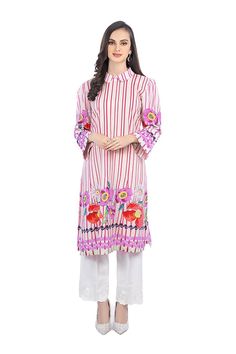 Designer Naqshi Lawn Suit In Chinon, Linen Shalwar Kameez Design, Semi-stitched Naqshi Lawn Suit For Summer, Ready To Wear Winter, Semi-stitched Long Sleeve Lawn Suit With Naqshi, Nishat Linen, Pakistani Designer Suits, Lawn Shirts, Ladies Clothing