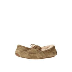 The Women's Dakota has all the comfort and the iconic style you've come to expect from UGG Australia! Finished in a soft suede upper, leather lace with a fixed bow detail, the heat embossed UGG Australia logo and luxurious comfort; these flats are perfect for any and every trendy-hungry fashionista! Features: Size: 6.  Color: Brown.  Gender: female.  Age Group: adult. Australia Logo, Ugg Dakota Slippers, Ugg Dakota, Iconic Style, Ugg Australia, Leather Lace, Soft Suede, Womens Uggs, Bow Detail