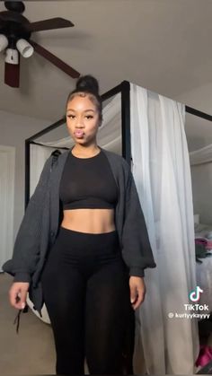 model is @kurlyykayyy on tiktok #fashionnova #outfitidea #blackgirlfashion Black Baddies Outfit, Stylish Summer Outfits, Cute Lazy Day Outfits, Swag Outfits For Girls, Simple Trendy Outfits, Baddie Outfits Casual, Cute Everyday Outfits, Cute Simple Outfits